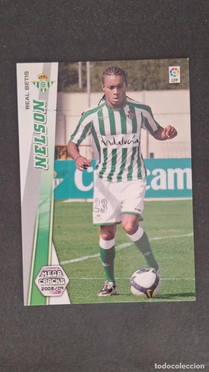 Fu&szlig;ball-Sticker: L1 NELSON REAL BETIS BALOMPIE NUEVO FICHAJE 479 PANINI MEGACRACKS 2008 2009 08 09