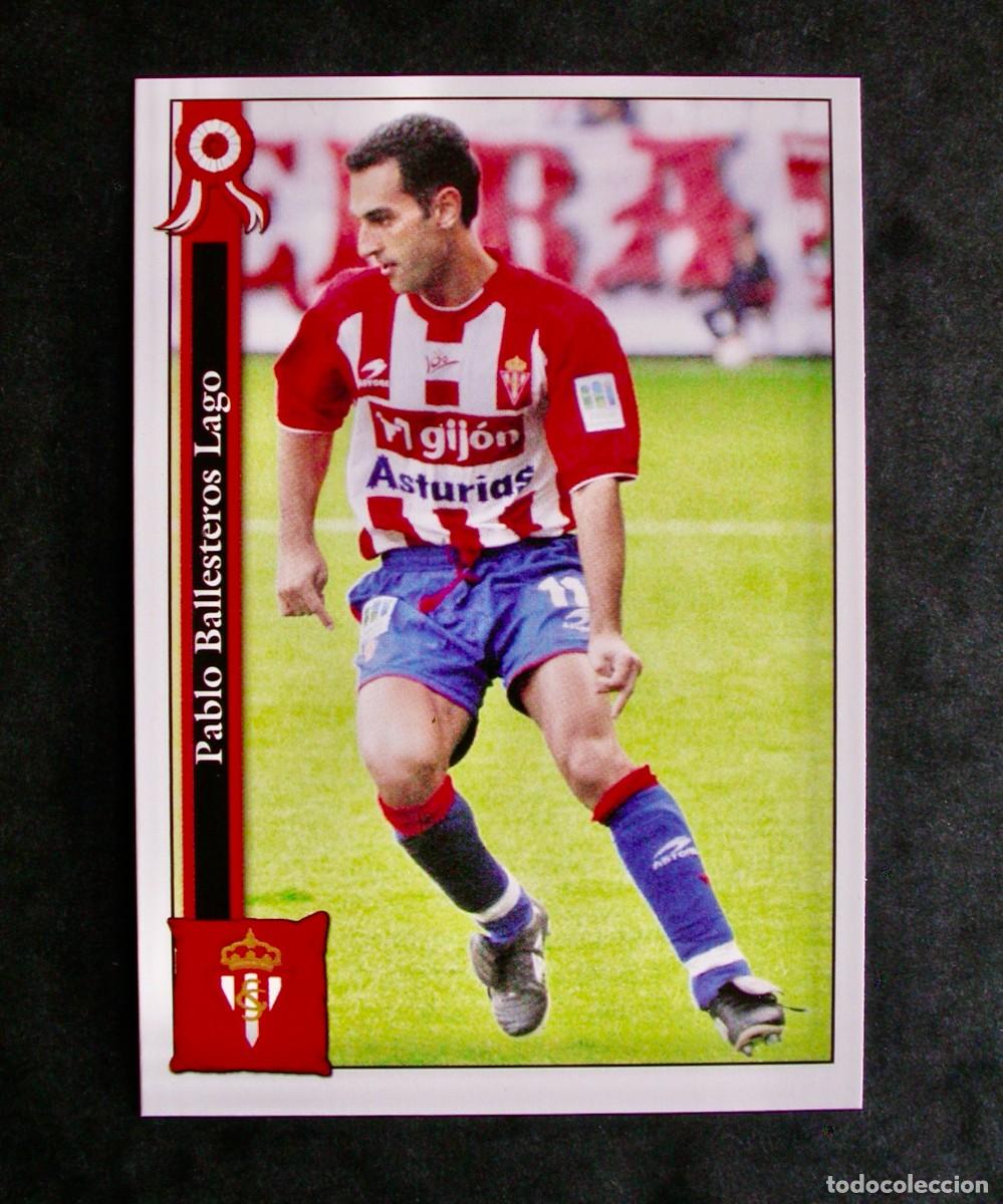 Cromos de f&uacute;tbol: 862 PABLO LAGO SPORTING / FICHAS DE LA LIGA 2005 2006 05 06 / MUNDICROMO