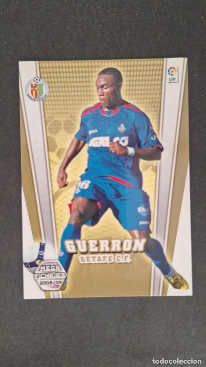 Cromos de F&uacute;tbol: L1 GUERRON GETAFE C. F. MEGA FICHAJE 497 PANINI MEGACRACKS 2008 2009 08 09