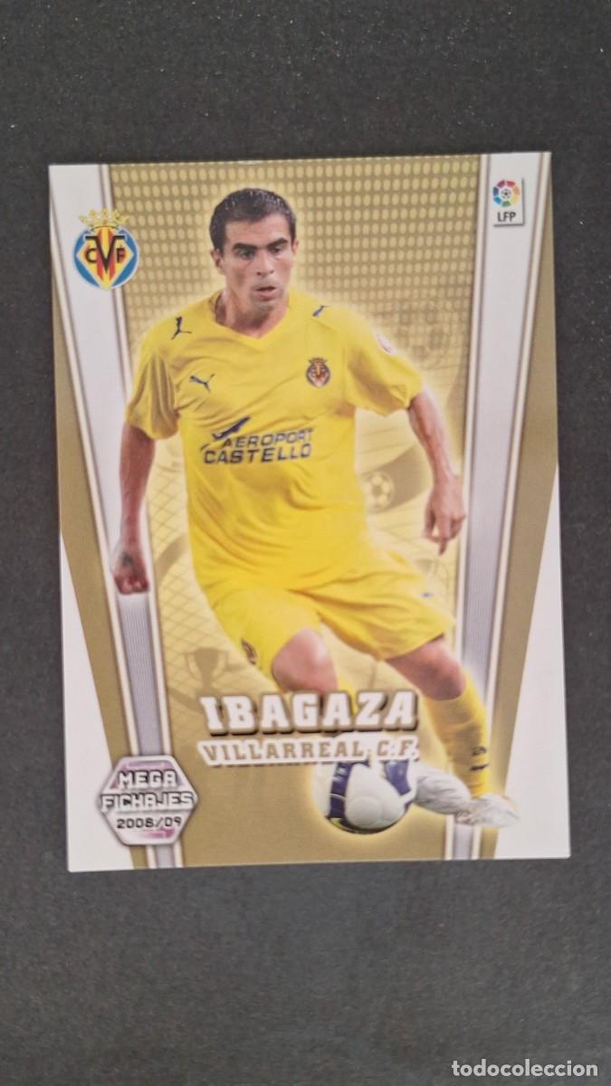 Cromos de F&uacute;tbol: L1 IBAGAZA VILLARREAL C. F. MEGA FICHAJE 499 PANINI MEGACRACKS 2008 2009 08 09