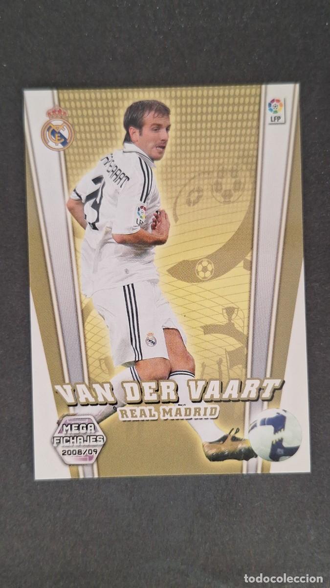 Cromos de Futebol: L1 VAN DER VAART REAL MADRID MEGA FICHAJE 504 PANINI MEGACRACKS 2008 2009 08 09