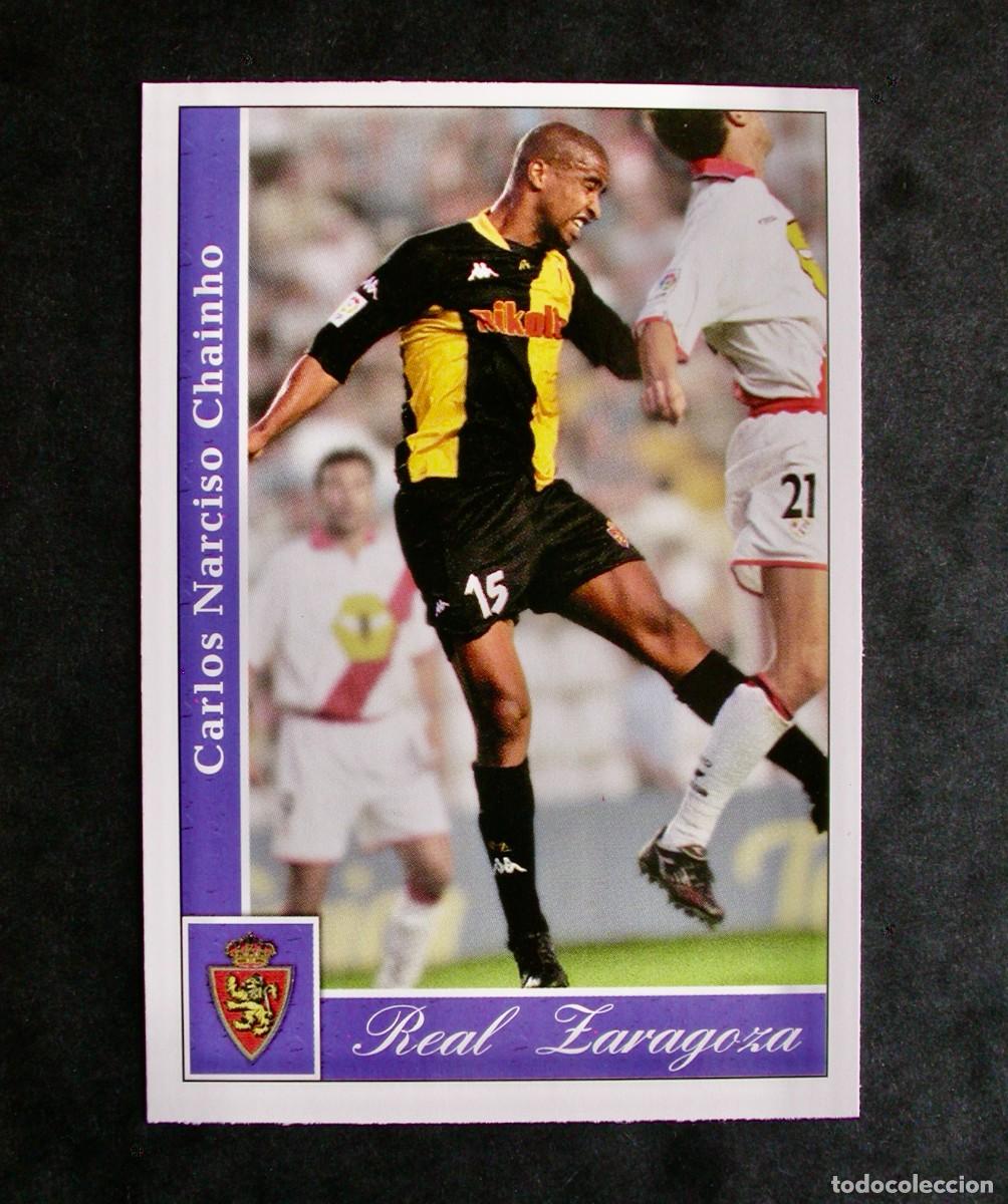 Cromos de F&uacute;tbol: N&ordm; 580 CHAINHO DE LAS FICHAS DE LA LIGA 2001 2002 DE MUNDICROMO