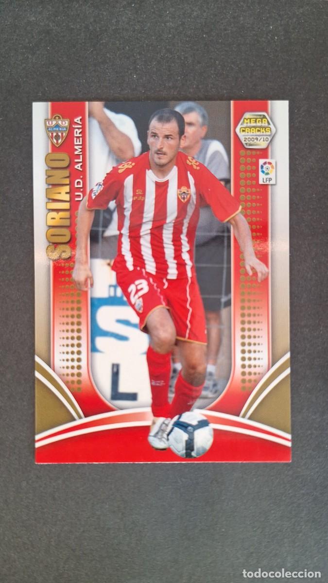 Cromos de F&uacute;tbol: L1 SORIANO U. D. ALMERIA 8 PANINI MEGACRACKS 2009 2010 09 10