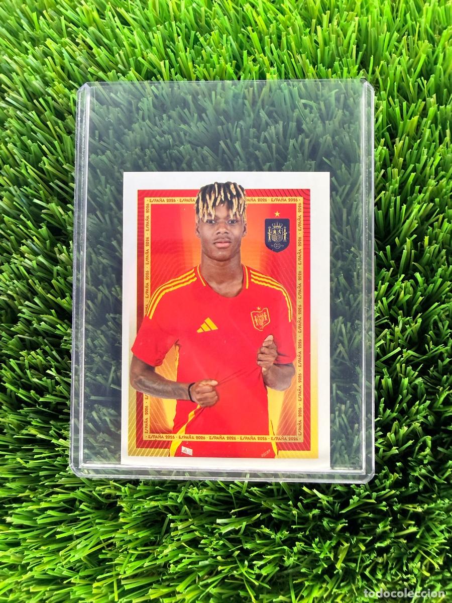 Cromos de F&uacute;tbol: N&ordm; 59 Nico Williams Carrefour Espa&ntilde;a 2026