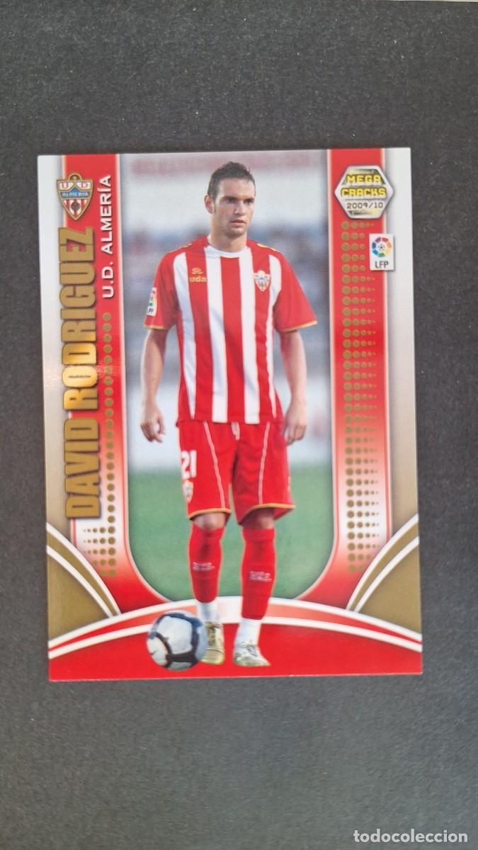 Cromos de F&uacute;tbol: L1 DAVID RODRIGUEZ U. D. ALMERIA 16 PANINI MEGACRACKS 2009 2010 09 10