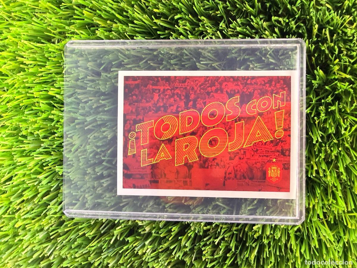 Cromos de F&uacute;tbol: N&ordm; 66 &iexcl;Todos con La Roja! Carrefour Espa&ntilde;a 2026