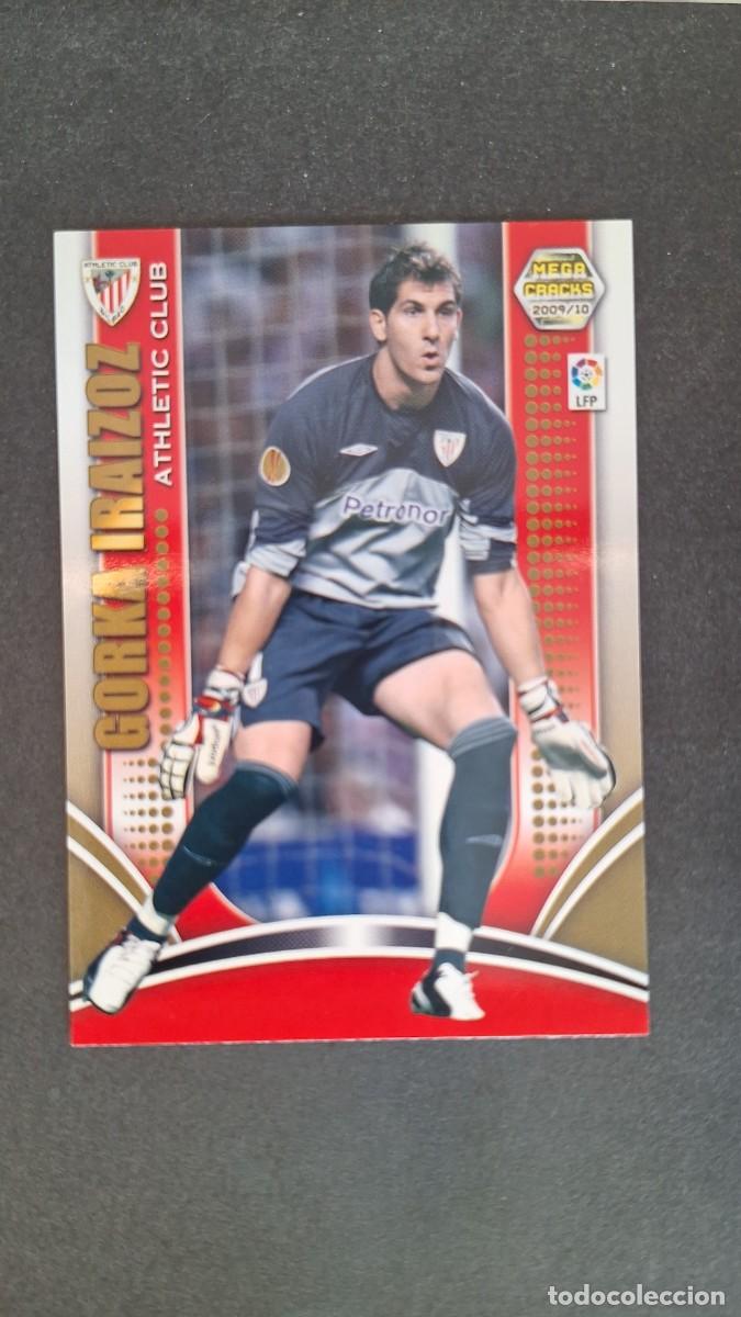 Cromos de F&uacute;tbol: L1 GORKA IRAIZOZ ATHLETIC CLUB DE BILBAO 20 PANINI MEGACRACKS 2009 2010 09 10