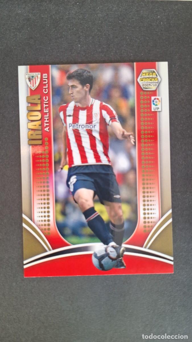 Cromos de F&uacute;tbol: L1 IRAOLA ATHLETIC CLUB DE BILBAO 21 PANINI MEGACRACKS 2009 2010 09 10