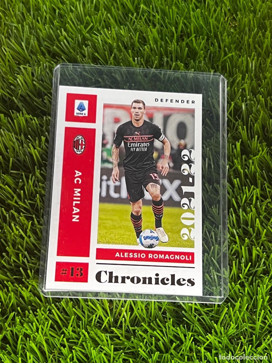 Cromos de F&uacute;tbol: N&ordm; 1 Alessio Romagnoli Chronicles AC Milan Panini Chronicles Serie A 21 22
