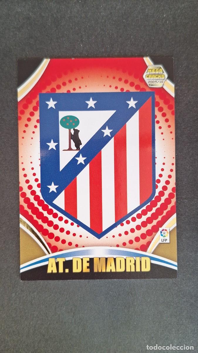 Cromos de F&uacute;tbol: L1 ESCUDO ATLETICO DE MADRID 37 PANINI MEGACRACKS 2009 2010 09 10