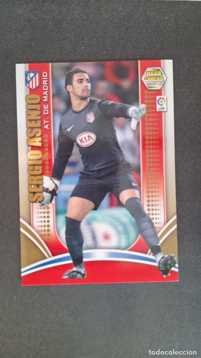Cromos de F&uacute;tbol: L1 SERGIO ASENJO ATLETICO DE MADRID 38 PANINI MEGACRACKS 2009 2010 09 10