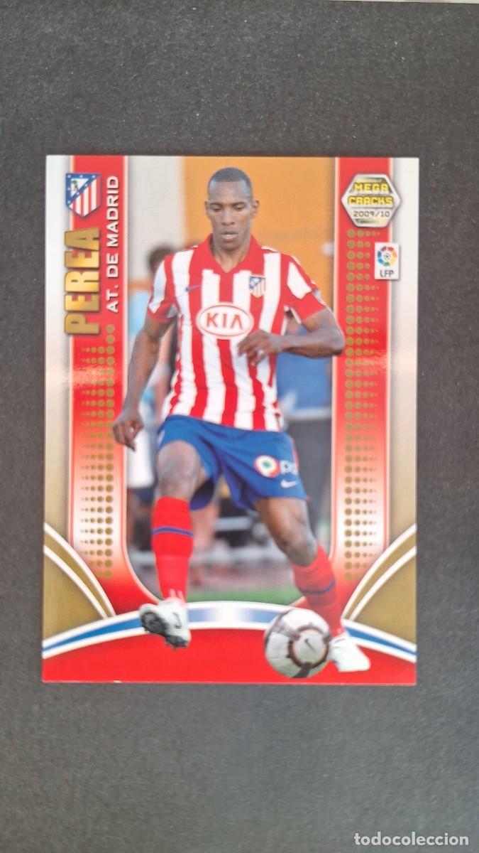 Cromos de F&uacute;tbol: L1 PEREA ATLETICO DE MADRID 40 PANINI MEGACRACKS 2009 2010 09 10