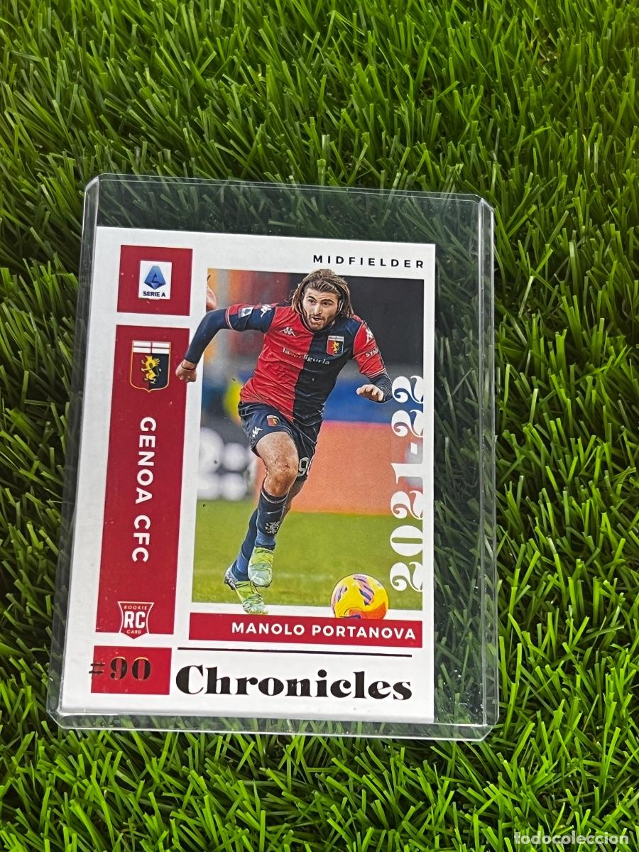 Cromos de F&uacute;tbol: N&ordm; 13 Manolo Portanova Chronicles G&eacute;nova Panini Chronicles Serie A 21 22