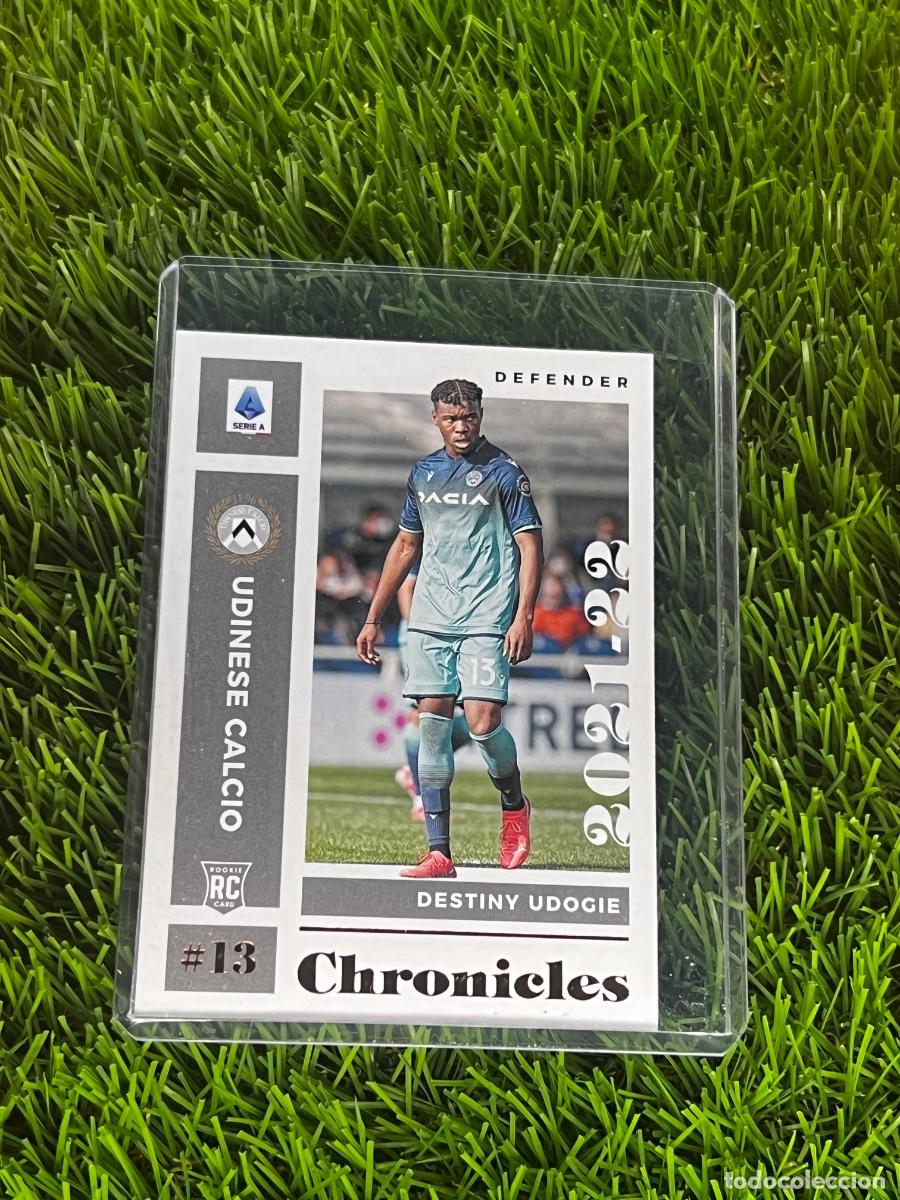 Cromos de F&uacute;tbol: N&ordm; 16 Destiny Udogie Chronicles Udinese Panini Chronicles Serie A 21 22