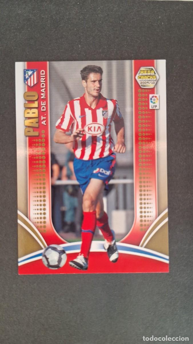 Cromos de F&uacute;tbol: L1 PABLO ATLETICO DE MADRID 43 PANINI MEGACRACKS 2009 2010 09 10