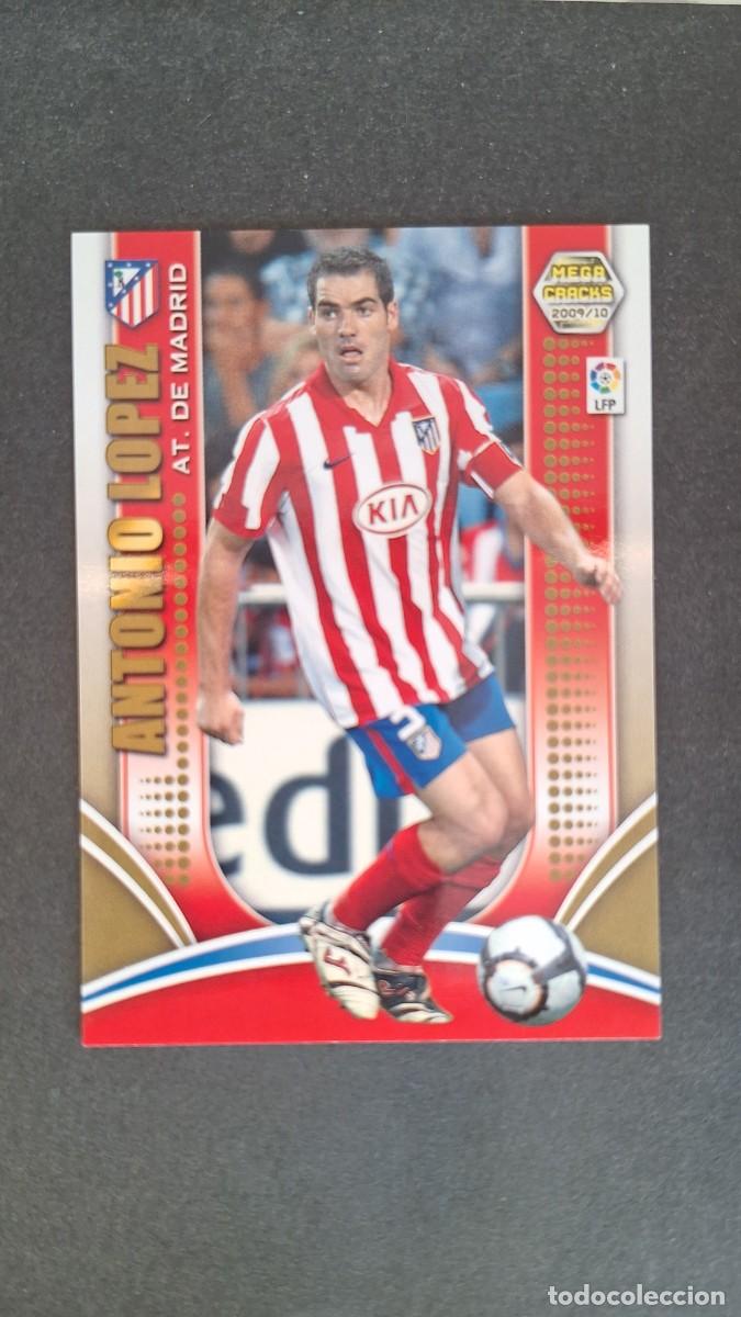 Cromos de F&uacute;tbol: L1 ANTONIO LOPEZ ATLETICO DE MADRID 44 PANINI MEGACRACKS 2009 2010 09 10