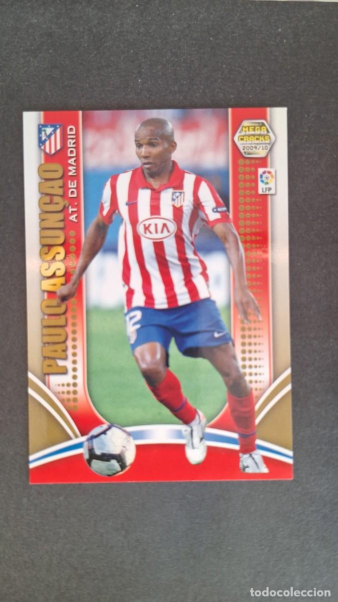 Cromos de F&uacute;tbol: L1 PAULO ASSUN&Ccedil;AO ATLETICO DE MADRID 45 PANINI MEGACRACKS 2009 2010 09 10