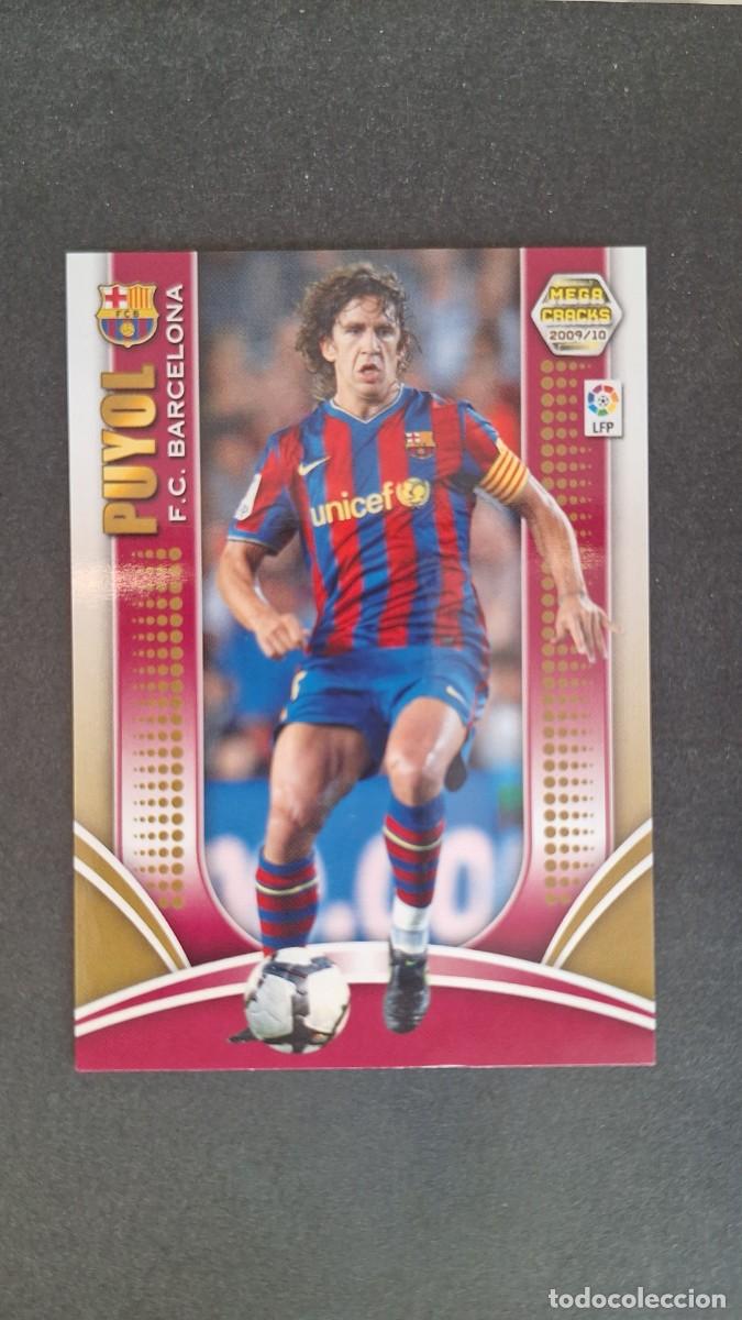 Cromos de F&uacute;tbol: L1 PUYOL F. C. BARCELONA 59 PANINI MEGACRACKS 2009 2010 09 10