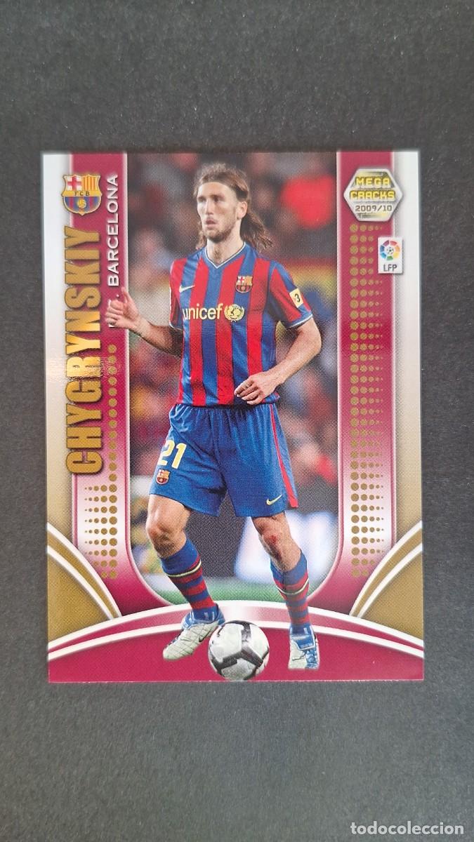 Cromos de F&uacute;tbol: L1 CHYGRYNSKIY F. C. BARCELONA 61 PANINI MEGACRACKS 2009 2010 09 10