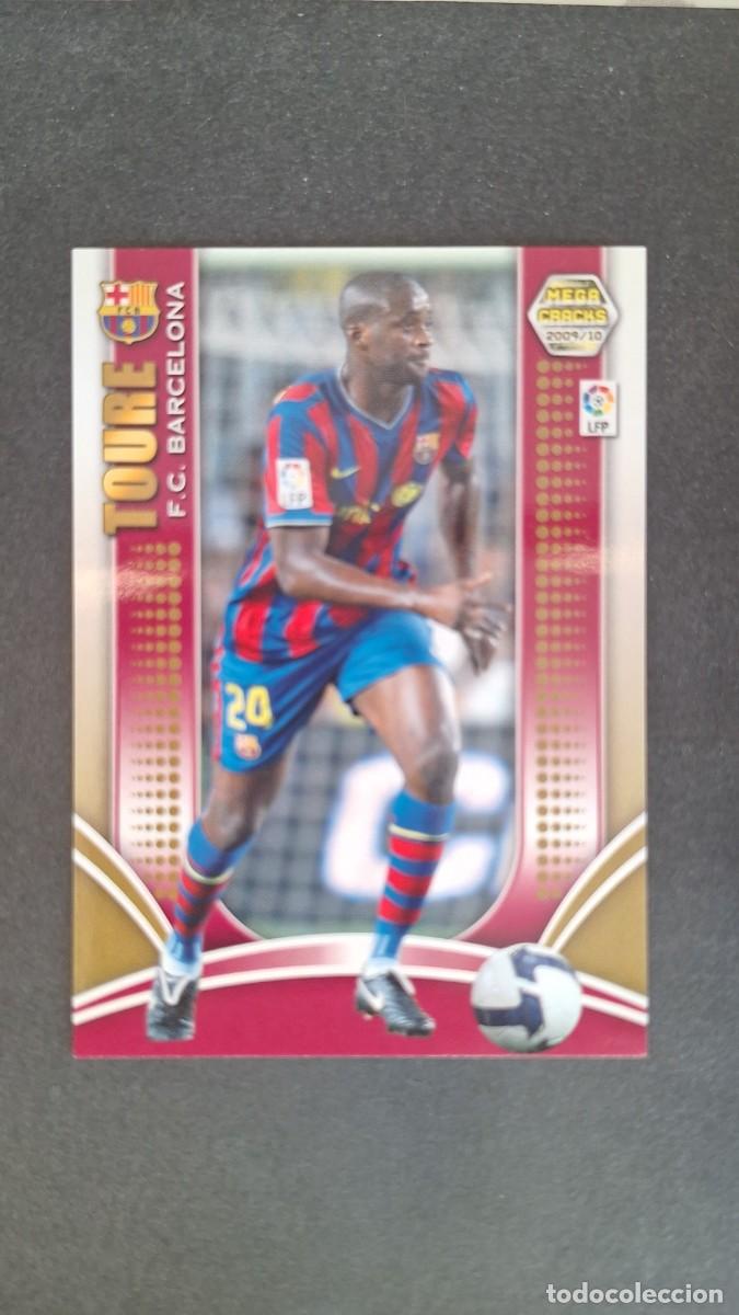 Cromos de F&uacute;tbol: L1 TOURE F. C. BARCELONA 64 PANINI MEGACRACKS 2009 2010 09 10
