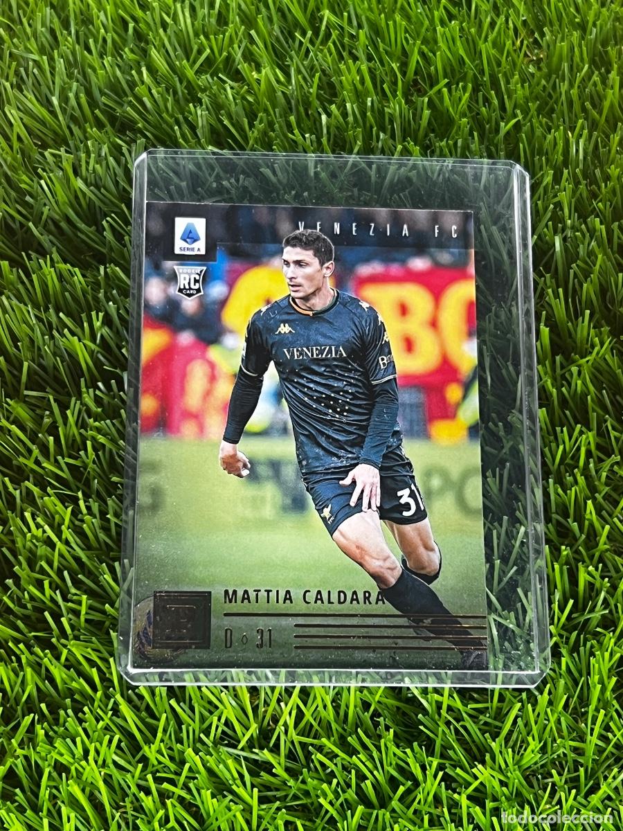 Cromos de F&uacute;tbol: N&ordm; 40 Mattia Caldara Serie A Set Venezia FC Panini Chronicles Serie A 21 22