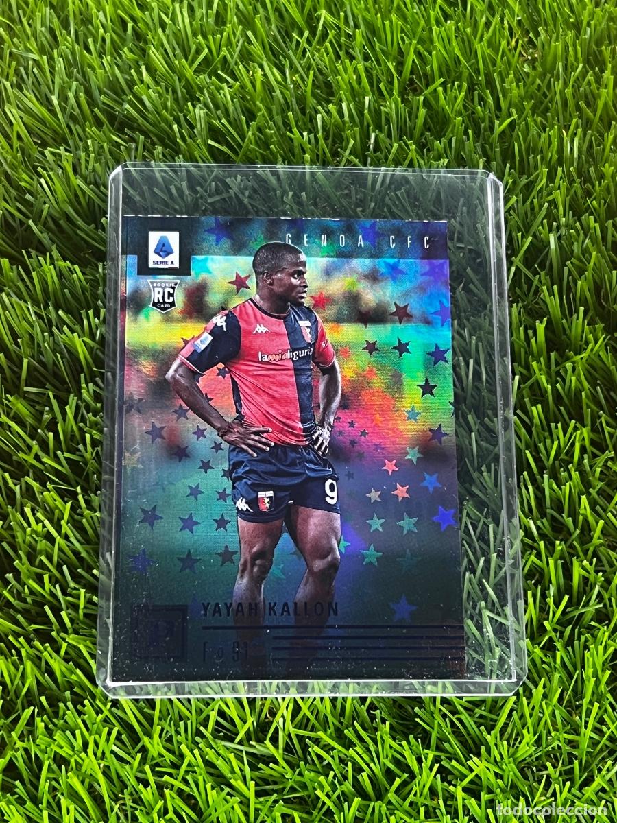 Cromos de F&uacute;tbol: N&ordm; 30 Yayah Kallon Purple Astro Serie A Set G&eacute;nova Panini Chronicles Serie A 21 22