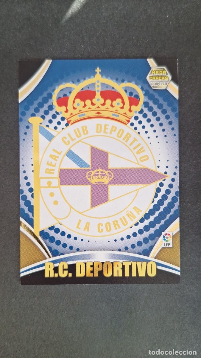 Cromos de F&uacute;tbol: L1 ESCUDO DEPORTIVO DE LA CORU&Ntilde;A 73 PANINI MEGACRACKS 2009 2010 09 10
