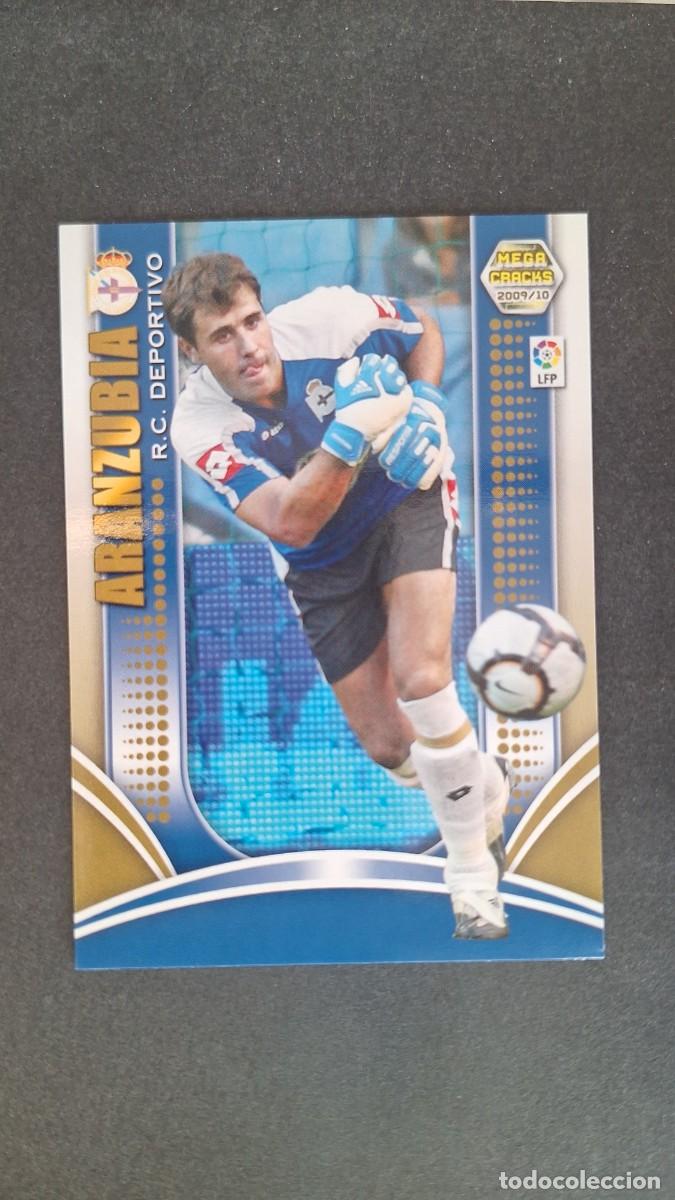 Cromos de F&uacute;tbol: L1 ARANZUBIA DEPORTIVO DE LA CORU&Ntilde;A 74 PANINI MEGACRACKS 2009 2010 09 10