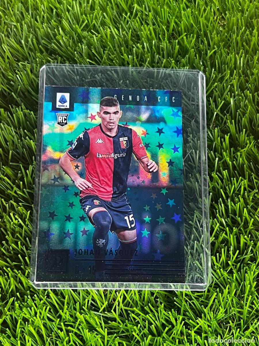 Cromos de F&uacute;tbol: N&ordm; 29 Johan Vasquez Purple Astro Serie A Set G&eacute;nova Panini Chronicles Serie A 21 22