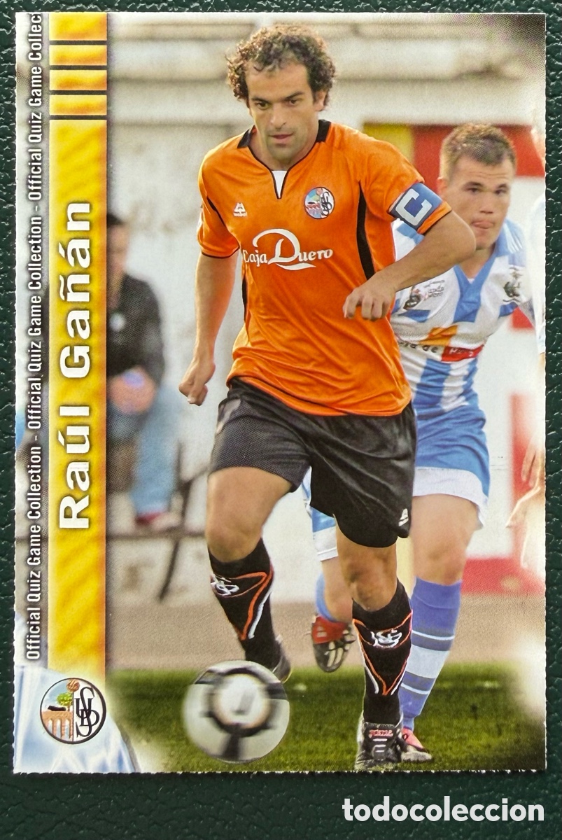 Football Stickers: 887 RAUL GA&Ntilde;AN UD SALAMANCA FICHAS ALBUM MUNDICROMO 2009 2010 09 10