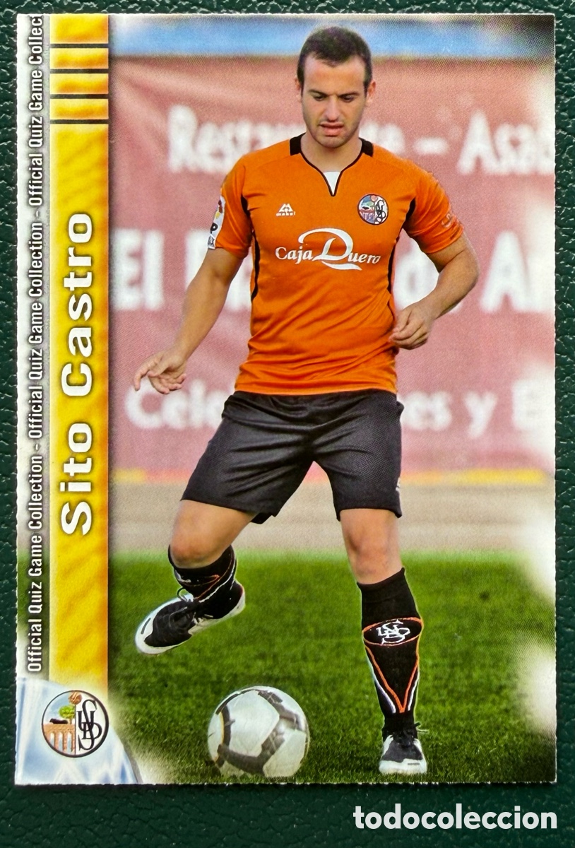 Football Stickers: 888 SITO CASTRO UD SALAMANCA FICHAS ALBUM MUNDICROMO 2009 2010 09 10