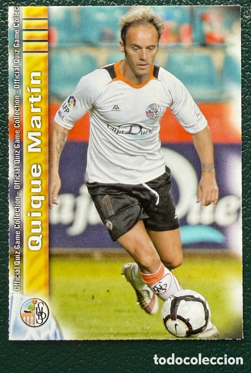 Cromos de f&uacute;tbol: 894 QUIQUE MARTIN UD SALAMANCA FICHAS ALBUM MUNDICROMO 2009 2010 09 10