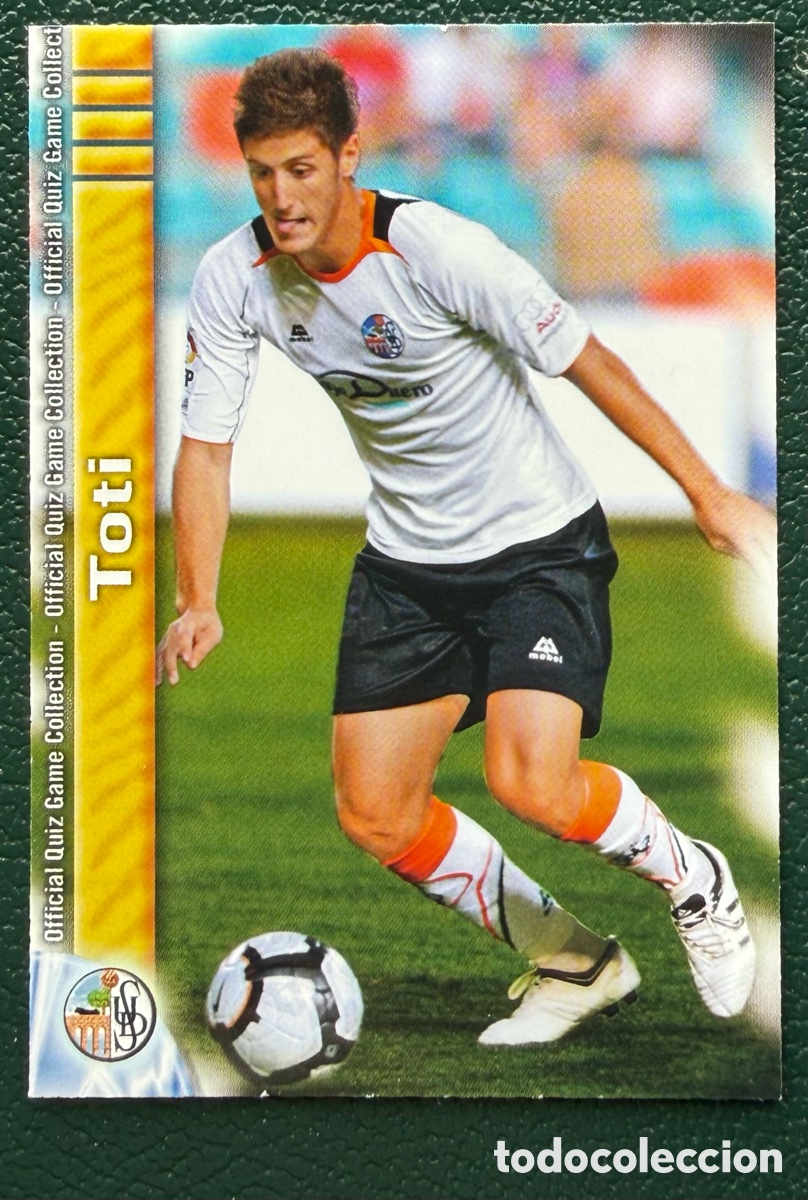 Cromos de f&uacute;tbol: 896 TOTI UD SALAMANCA FICHAS ALBUM MUNDICROMO 2009 2010 09 10
