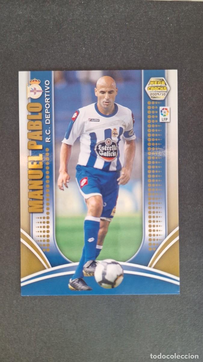 Cromos de F&uacute;tbol: L1 MANUEL PABLO DEPORTIVO DE LA CORU&Ntilde;A 75 PANINI MEGACRACKS 2009 2010 09 10