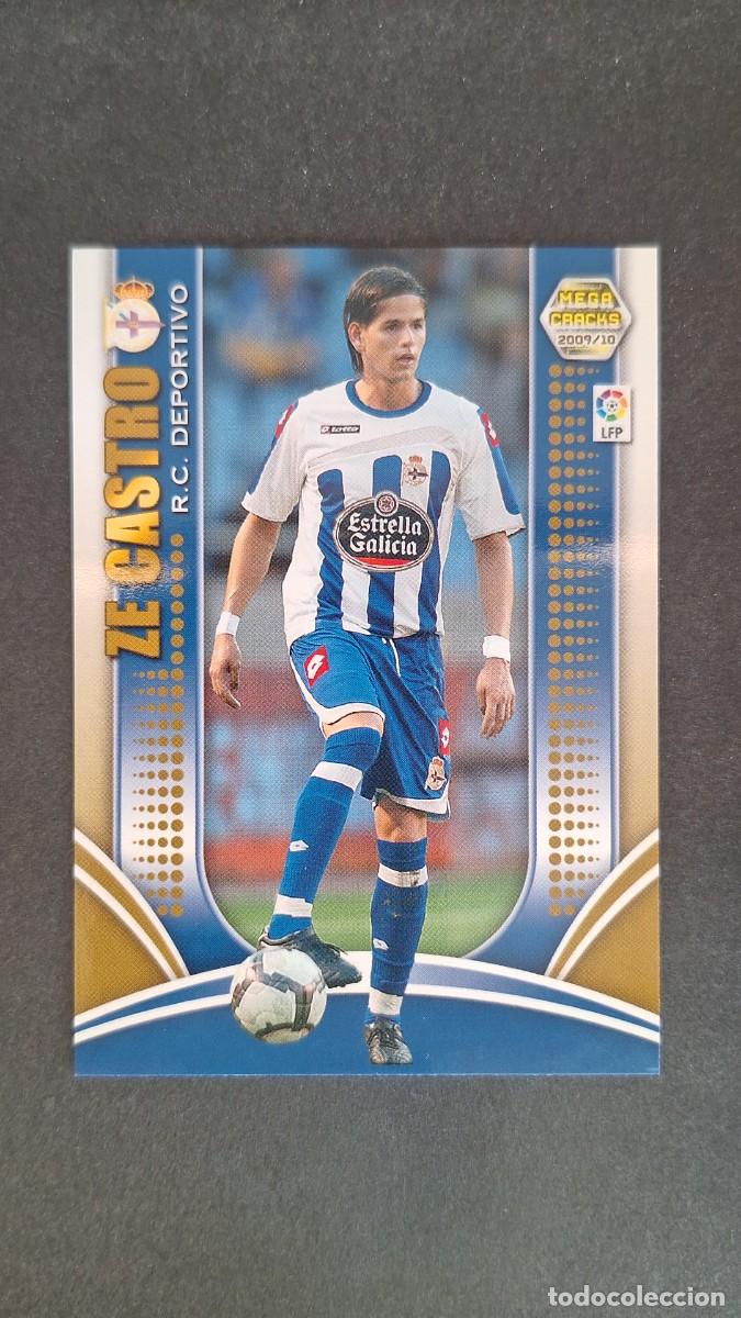 Cromos de F&uacute;tbol: L1 ZE CASTRO DEPORTIVO DE LA CORU&Ntilde;A 78 PANINI MEGACRACKS 2009 2010 09 10