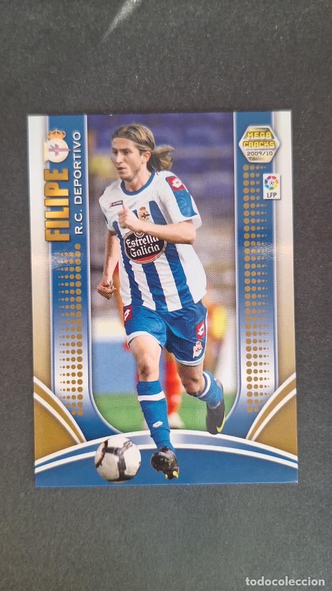 Cromos de F&uacute;tbol: L1 FILIPE DEPORTIVO DE LA CORU&Ntilde;A 80 PANINI MEGACRACKS 2009 2010 09 10