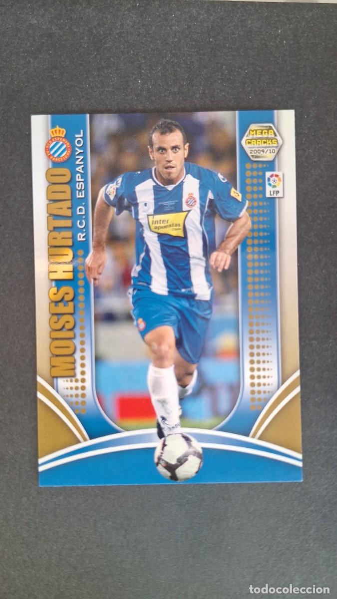 Cromos de Futebol: L1 MOISES HURTADO R. C. D. ESPA&Ntilde;OL 99 PANINI MEGACRACKS 2009 2010 09 10