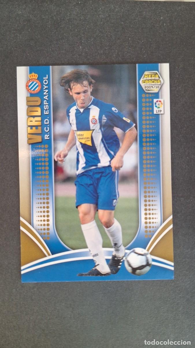 Cromos de Futebol: L1 VERDU R. C. D. ESPA&Ntilde;OL 101 PANINI MEGACRACKS 2009 2010 09 10