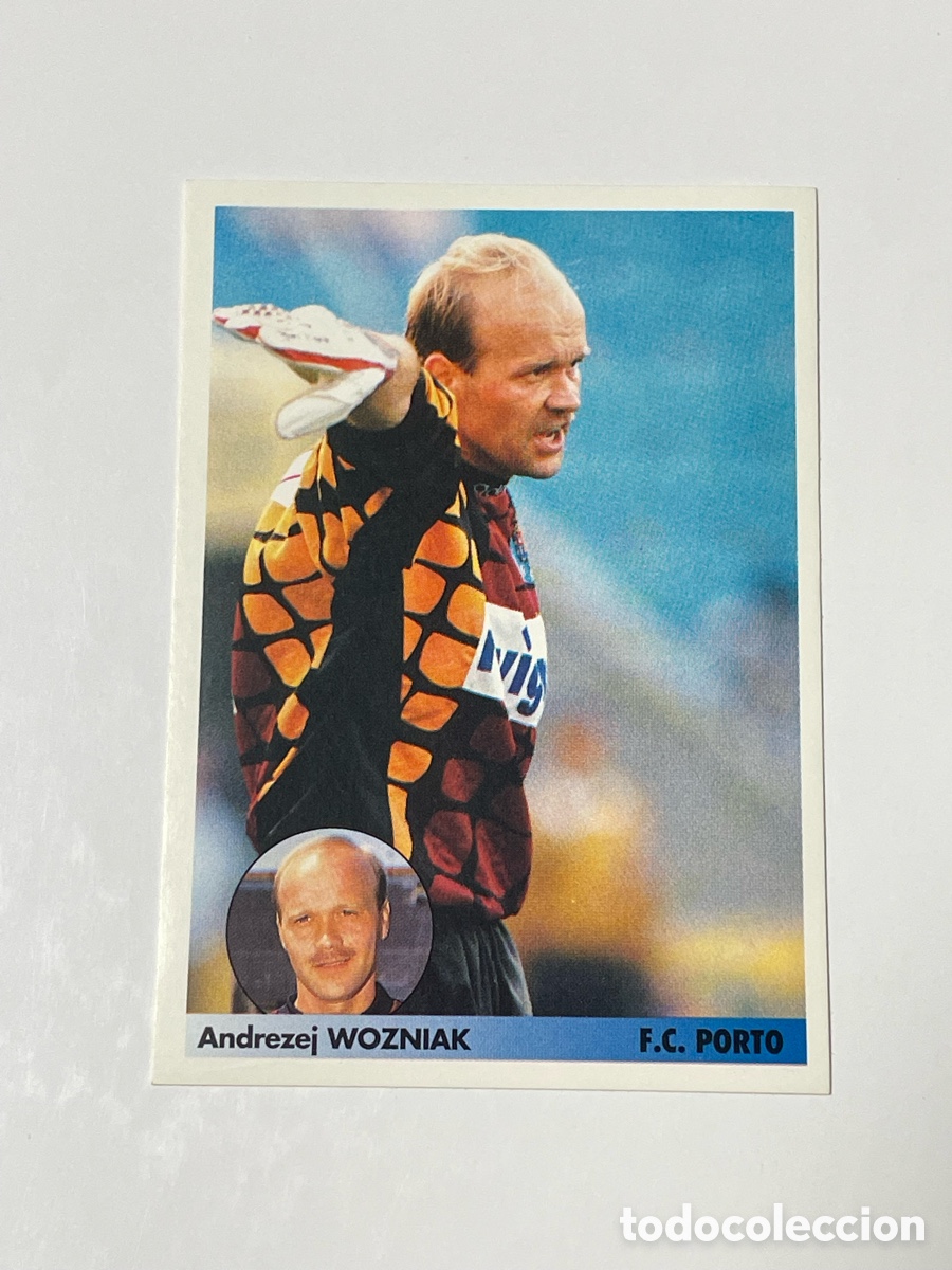 Cromos de F&uacute;tbol: Andrezej Wozniak Oporto Panini Los mejores equipos de Europa 1996/97 #184