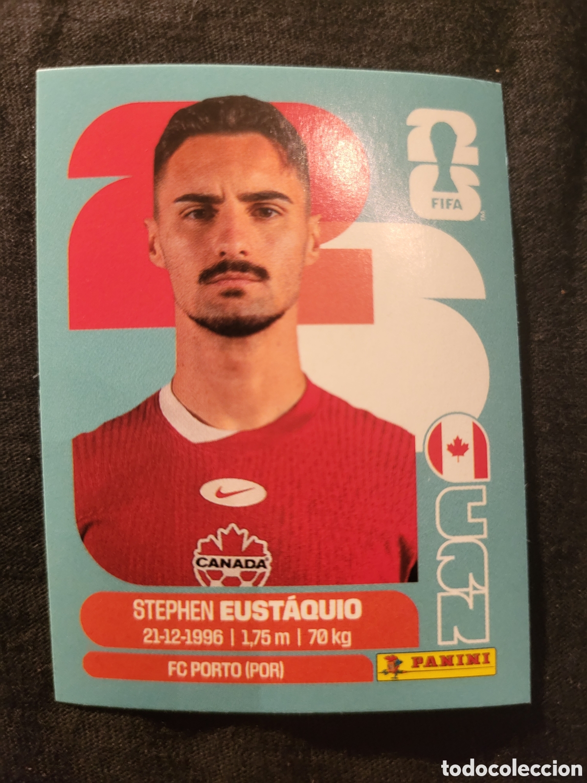 Cromos de F&uacute;tbol: CAN 10 Stephen Eustaquio [Sticker] / FIFA World Cup 2026