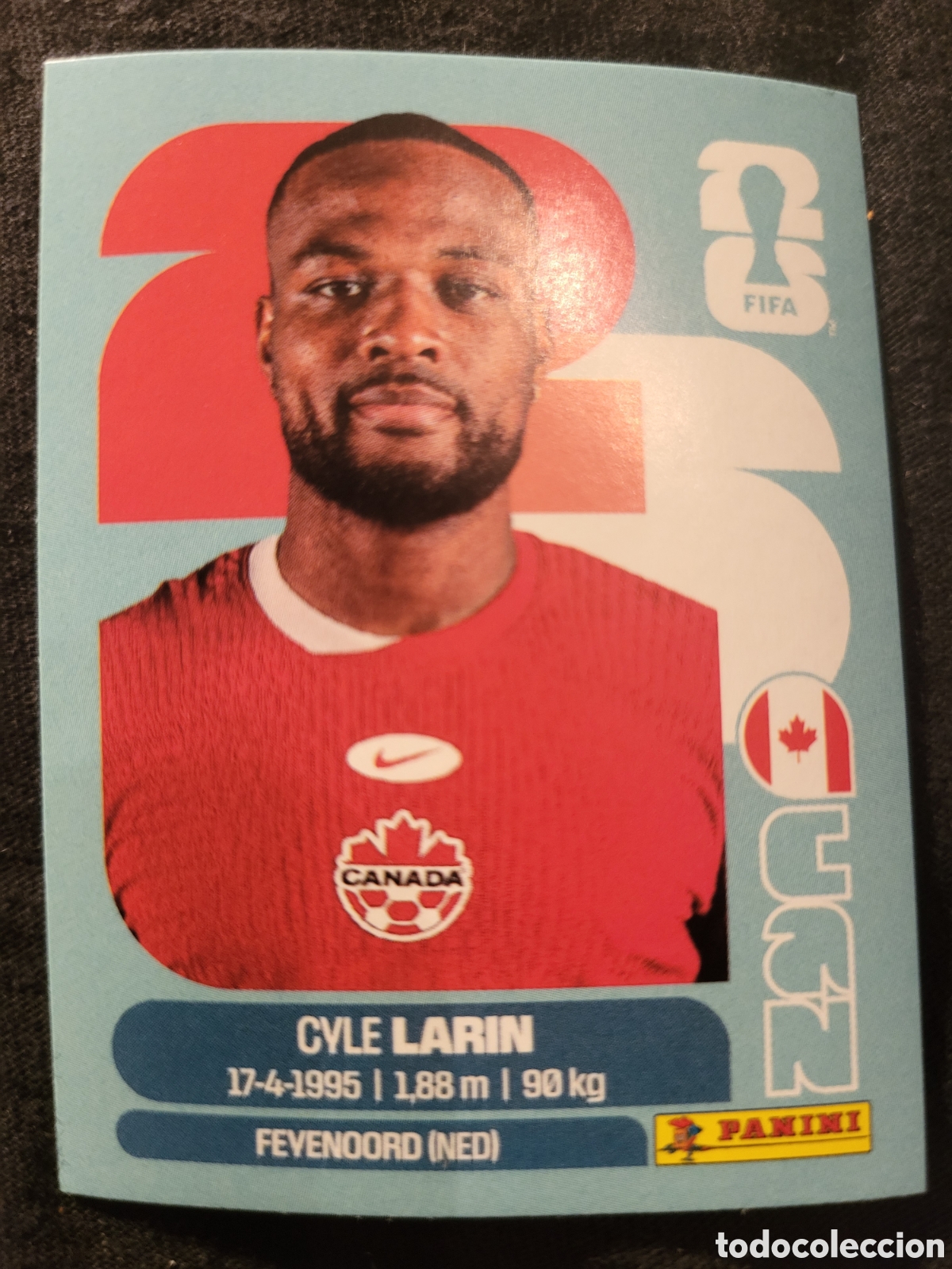 Cromos de F&uacute;tbol: CAN 19 Cyle Larin [Sticker] / FIFA World Cup 2026