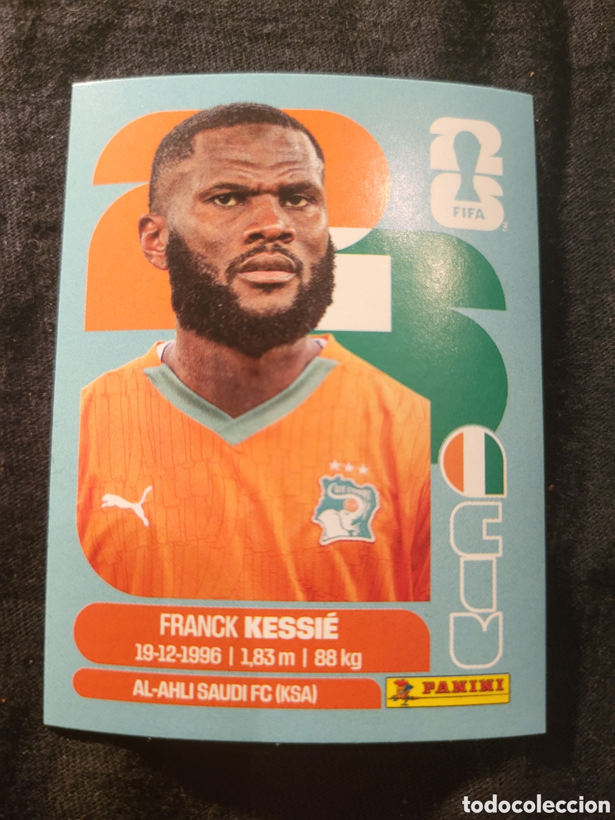 Cromos de F&uacute;tbol: CIV 10 Franck Kessie [Sticker] / FIFA World Cup 2026