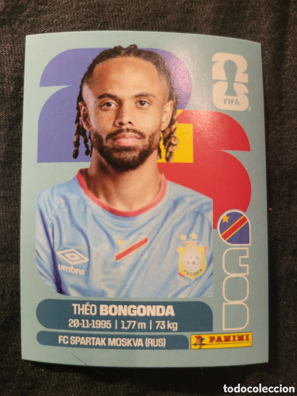 Cromos de F&uacute;tbol: COD 14 Theo Bongonda [Sticker] / FIFA World Cup 2026