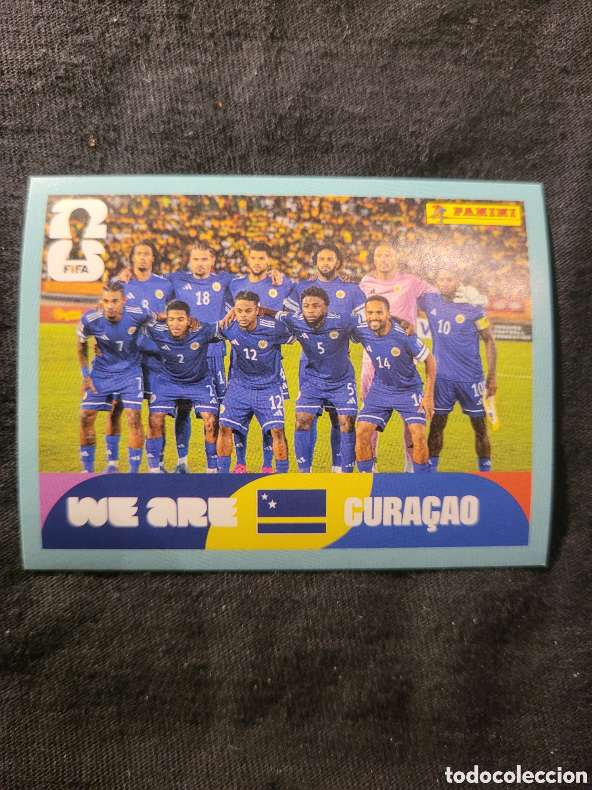Cromos de F&uacute;tbol: CUW 13 Cura&ccedil;ao [Sticker] / FIFA World Cup 2026