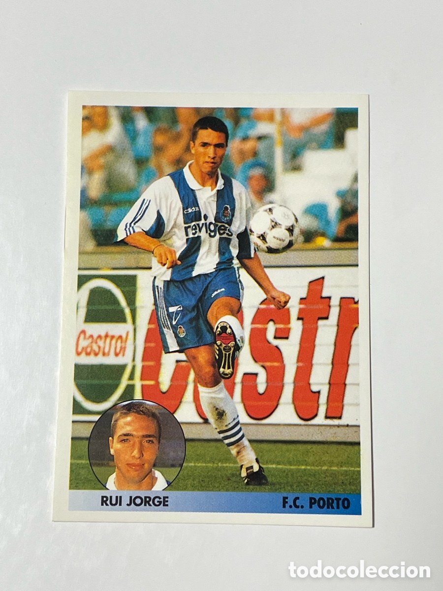 Cromos de F&uacute;tbol: Rui Jorge Oporto Panini Los mejores equipos de Europa 1996/97 #188