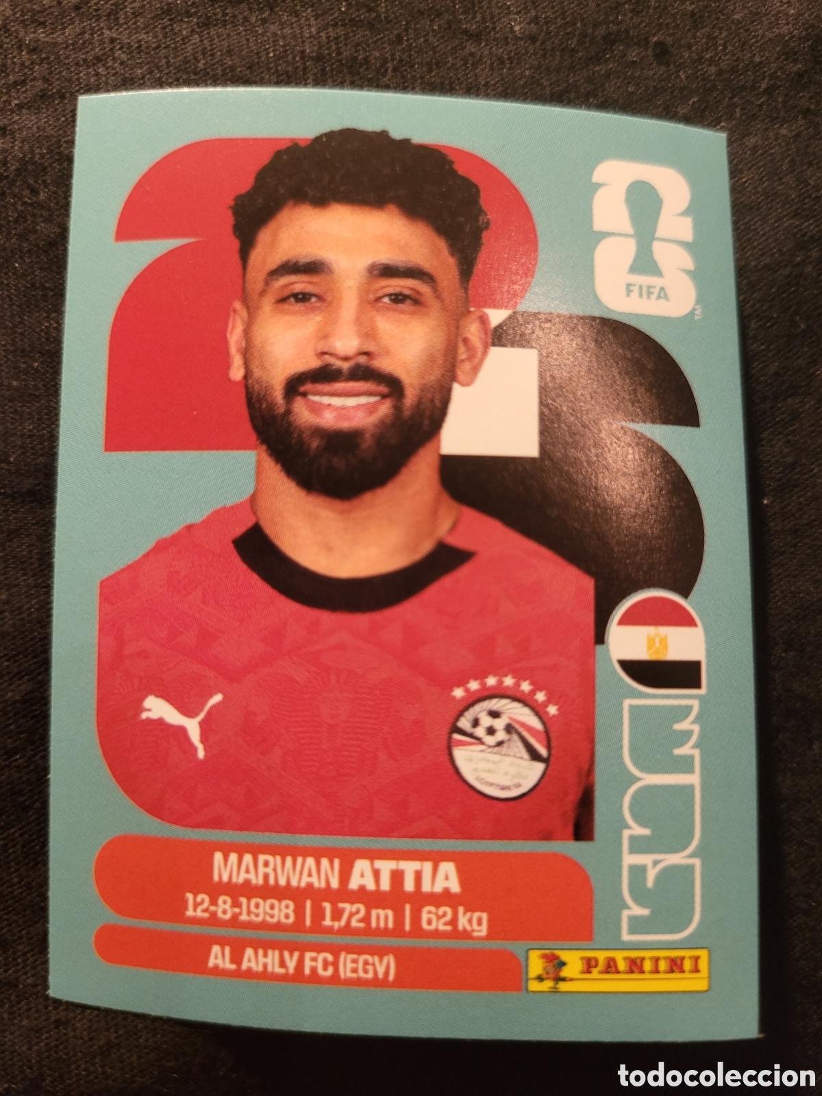 Cromos de F&uacute;tbol: EGY 10 Marwan Attia [Sticker] / FIFA World Cup 2026
