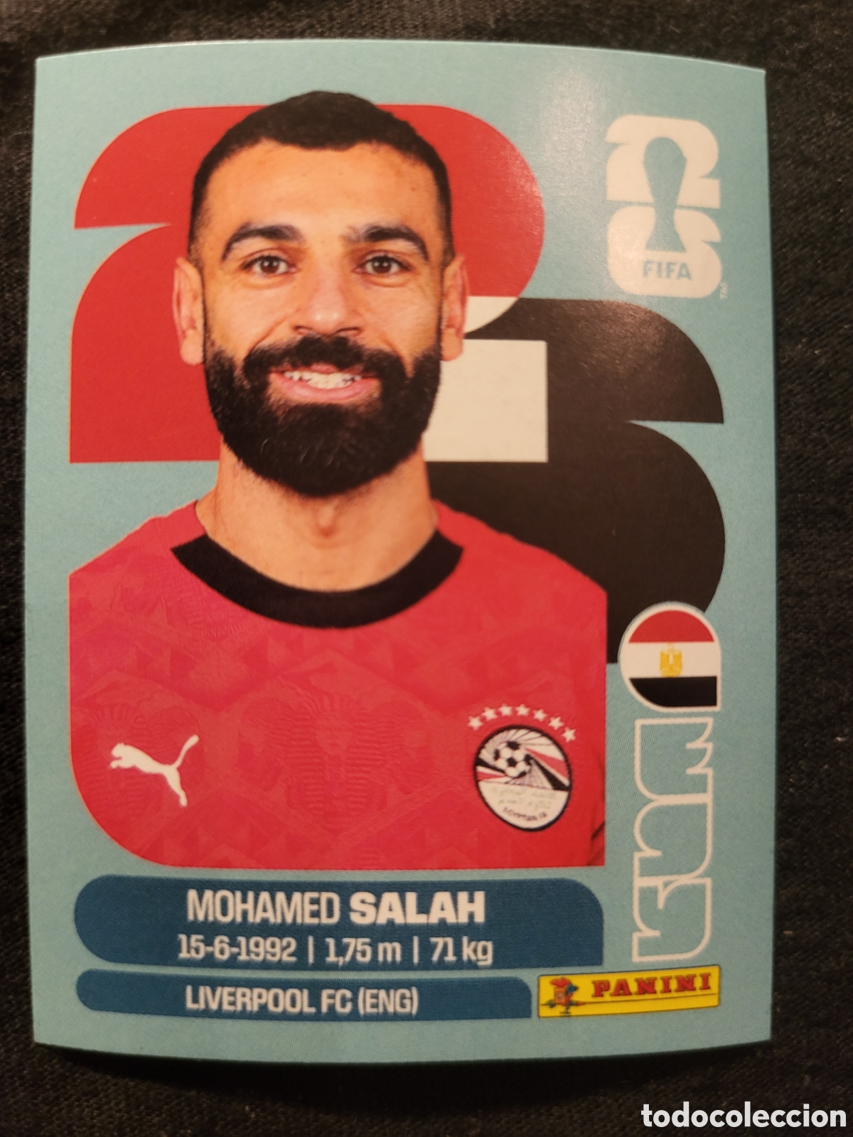Cromos de F&uacute;tbol: EGY 17 Mohamed Salah [Sticker] / FIFA World Cup 2026