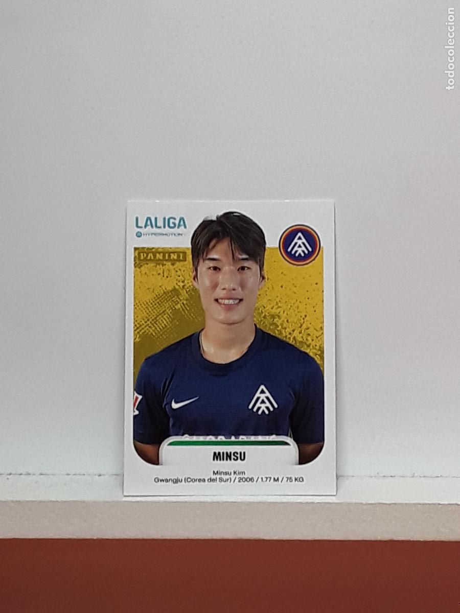 Cromos de F&uacute;tbol: LALIGA HYPERMOTION 2025 2026 25 26 ALBUM PANINI LIGA N 55 ANDORRA MINSU KIM
