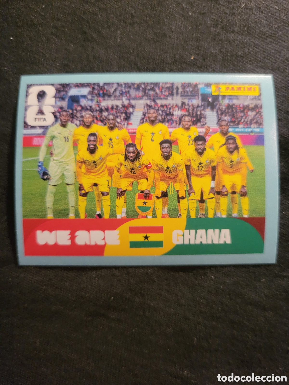 Cromos de F&uacute;tbol: GHA 13 Ghana [Sticker] / FIFA World Cup 2026