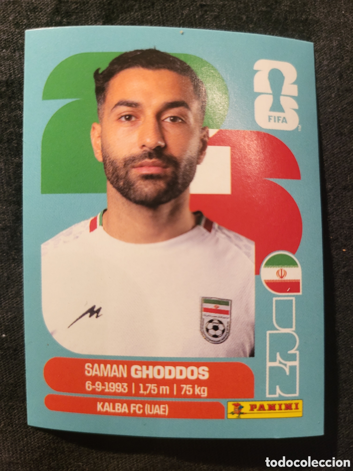 Cromos de F&uacute;tbol: IRN 12 Saman Ghoddos [Sticker] / FIFA World Cup 2026